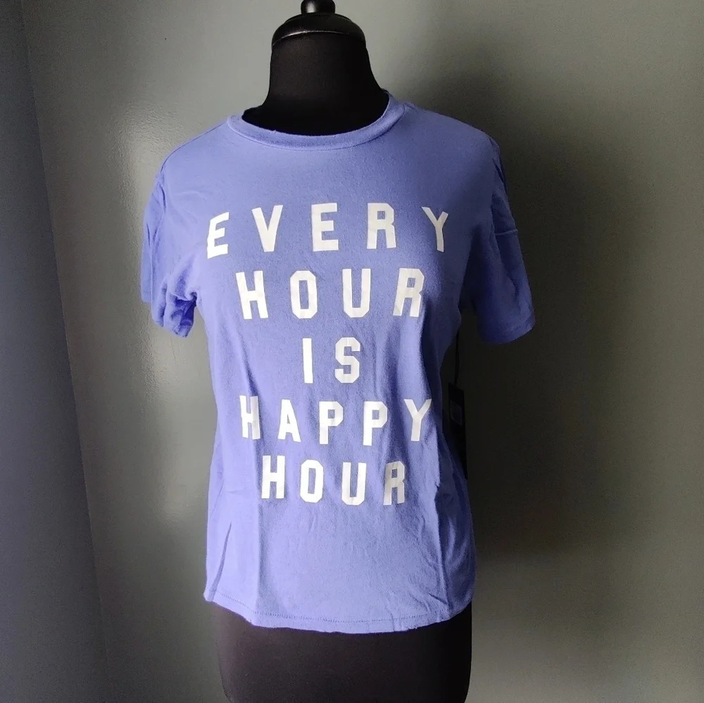 *NWT* Wildfox Every Hour is Happy Hour Tee